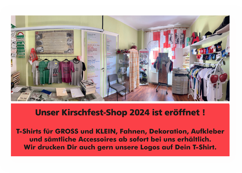Bestellung Kirschfest